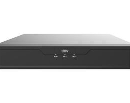 UNV-NVR301-08S3 Enregistreur NVR pour caméra IP Gamme Easy 8 CH vidéo / Compression Ultra 265 Résolution maximale 8 Mpx Prise en charge des fonctions intelligentes Support 1 disque dur