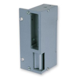 CDV-GARV12 Gâche Applique Réversible Verticale 120 Mm 1 Temps Émission 12 V Ac/Dc