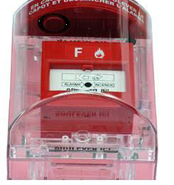 STI-13120FR Boîtier Alarme avec capot double action standard IP55
