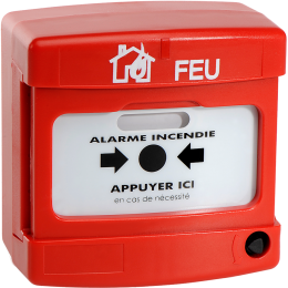 AXD-11206 Déclencheur Manuel rouge radio Axendis