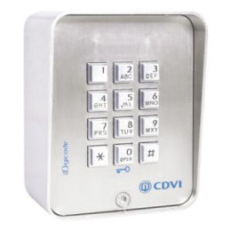 CDV-CBB Digicode® Inox Touches En Braille - 3 Relais