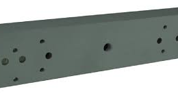 IZX-EMS300U Kit U pour montage contreplaque EMS300 / EMM300 sur porte en verre 10-13 mm