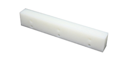 CTX-A00755 Cale de gâche pour DS3000 et DS2009-5X en PVC blanc de 25 mm
