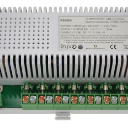 IZX-PSXMV-12108 Module alimentation PSXMV 10M 8 voies 230V AC / 12V DC (12-14V) / 10A