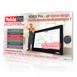 YOK-KITYPRO Kit de programmation Yokis Pro tablette + Yokey