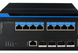 EBC-S45835-B0 Switch industriel 240W- L3 - 8×1Gb/POE+& 4×SFP 1/10Gb