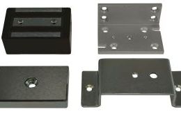 IZX-EMS170C Ventouse EM miniature applique 170 lbs 12V DC Contact Hall