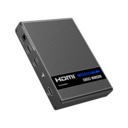 VDO-HDMI-EXT-4K-KVM Extender HDMI/USB via câble Ethernet CAT6 Émetteur et le récepteur Portée 70 m Jusqu'à 4K Supporte la sortie audio S/PDIF