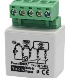 YOK-CVR12 Convertisseur d'impulsion fil pilote