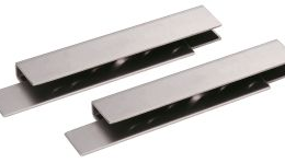 IZX-DBM1500ECSHU Kit U pour montage en applique DBM1500ECSH sur porte verre 9-13 mm