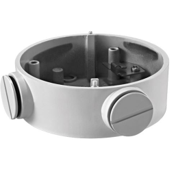 VDO-DS-1260ZJ Boite de connexions - Pour caméras compactes - Convient pour une utilisation en extérieur - Installation dans un plafond ou un mur - Couleur blanche - Passage de câble