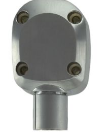 IZX-KIT-E/DLV Kit embouts métal série DLV (La paire + vis)