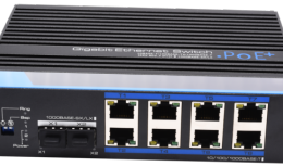 EBC-S44834-B0 Switch industriel 80-240W 8×1Gb/POE+ & 2×SFP RING - Alimentation 12-48V