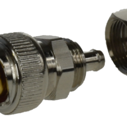 EBC-969181-K05 BNC Male IDEF61 à compression, sans outil, à visser