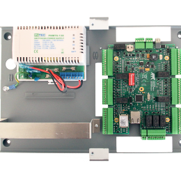EDN-10273 Centrale 6 lecteurs - avec alim Com Bus et IP/ LIGUARD6 ELS (dedié aux systemes de verouillage éléctronique)