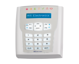 AVS-A500-PLUS-WS-4 Clavier LCD Radio BiDirectionnel pour RAPTOR avec Synthèse Vocale et Lecteur Prox - 1 Entrée Equilibrée - Boitier Blanc