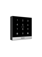 Contrôle d'accès combinant un lecteur de cartes RFID 13,56 MHz et 125kHz, un lecteur NFC ainsi qu'un clavier numérique pour l'utilisation de code d'entrée