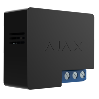 Ajax - Relais de contrôle à distance - Bidirectionnel - Sans fil 868 MHz Jeweller - Antenne interne espace libre 1000 m - Alimentation 110~240 V AC - Puissance maximum jusqu'à 3 kW (13 A) - Permet de mesurer la consommation -