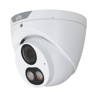 Caméra IP 5 Megapixel - Gamme Prime - 1/2.7" Progressive Scan CMOS - Objectif 2.8 mm - LED à lumière blanche ColorHunter - Portée 30 m - Interface WEB, CMS, Smartphone et NVR