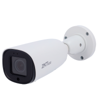 Caméra IP bullet 2 Mpx LPR 1/2.8 Sony STAVIS CMOS Fonction OCR (lecture de plaques d'immatriculation intégrée) Objectif motorisé 3.35~10.05 mm IR LED portée 50 m  RS485 Logiciel LPR embarqué  ZKBio CVSecurity