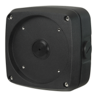 Boite de connexions - Pour caméras compactes ou dômes - Convient pour une utilisation en extérieur - Installation dans un plafond ou un mur - Couleur blanche - Passage de câble