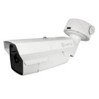 Caméra thermique IP Safire - 384x288 VOx | Objectif 25mm - Sensibilité thermique ?50mK - Support inclus - Détection d'incendie et d'alarme - Audio | Alarmes | Carte SD
