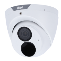 Caméra IP 8 Megapixel - Gamme Prime - Objectif 2.8 mm - IR LEDs Portée 50 m  - Algorithme IA | évite les fausses alarmes - Interface WEB, CMS, Smartphone et NVR
