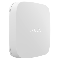 Ajax - Détecteur d'inondation - Bidirectionnel - Sans fil 868 MHz Jeweller - Antenne interne espace libre 1000 m - Alimentation 2 piles AAA (durée estimée 5 ans) - Utilisation intérieure - IP65 - Couleur blanche