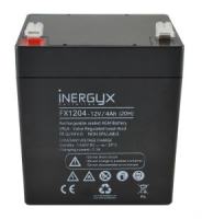 Batterie rechargeable vrla 12v / 4 ah -bac fr ul94 v-0 - 90 x 70 x 101/106 mm