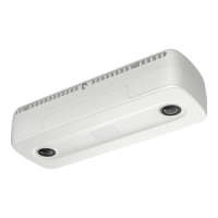 Caméra comptage de personnes IP Safire Objectif 2 mm Résolution 1080P Statistiques d'entrée, de sortie et de transit Alarmes | PoE (IEEE802.3af) Utilisation à l'intérieur