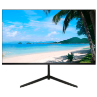 Écran SAFIRE LED 24" Conçu pour la vidéosurveillance 24/7 Résolution Full HD (1920x1080) Format 16:9 Entrées: 1xHDMI, 1xVGA 2 hauts-parleurs intégrés