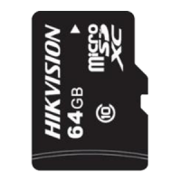 Carte mémoire Hikvision Capacitè 64GB Classe 10 U1 Jusqu'à 500 cycles d'écriture FAT32 Spécial pour la vidéosurveillance et CCTV en général
