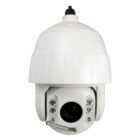 Caméra HDTVI motorisé 240º/s - Détection intelligente: Auto-tracking - 1080p(25FPS) / 1/3 Progressive CMOS - IR LEDs avec une portée de 120 m - Zoom Optique 30X (4~120 mm) - Adapté pour extérieur IP66