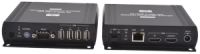 Kit Deport  HDMI/KVM/USB2/IR/AUDIO/RS232 4K Emetteur+Recepteur
