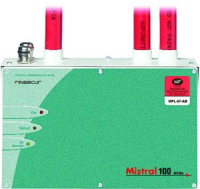 Détection laser par aspiration pour 100 m de tube et 800 m² protégés Nécessite l'utilisation d'une EAE