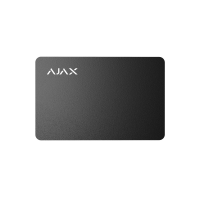 Badge noir  DESFire® 13,56 MHz format carte pour clavier AJAX KeypadPlus