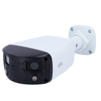 Caméra IP 4 Megapixel - Gamme Prime - 1/2.9" Progressive Scan CMOS - Double objectif | Objectifs 4.0 mm - LED à lumière blanche ColorHunter - Portée 30 m - Interface WEB, CMS, Smartphone et NVR