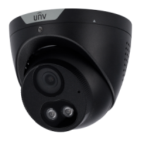 Caméra IP 5 Mégapixel Couleur Noir Gamme Prime Objectif 2.8 mm / WDR Portée des LED IR 30 m | Dissuasion active Algorithme IA | Évite les fausses alarmes Interface WEB, CMS, Smartphone et NVR