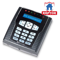 Clavier A500 Radio Carbone - Option Répeteur Radio quand il est alimenté en 12V - Compatible RAPTOR