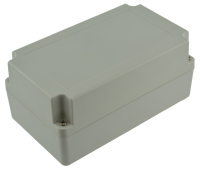 Boîtier ABS (FR UL94 V-0) étanche IP 65 180 x 105 x 80/85 mm