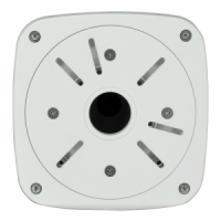Boite de connexions - Pour caméras compactes ou dômes - Convient pour une utilisation en extérieur - Installation dans un plafond ou un mur - Couleur blanche - Passe câbles / Multiples orifices