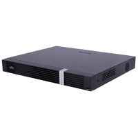 Uniview Gamme Prime - Enregistreur NVR pour caméra IP - Résolution jusqu'à 12 Mpx - 32 CH vidéo / Compression Ultra265 - Prend en charge SIP jusqu'à 4CH / Reconnaissance faciale - 2HDD / Alarmes