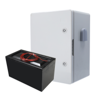 Ajax Kit batterie avec boîtier en polyester autonomie 7mois Batterie non rechargeable Installation simple Ideal résidence secondaire