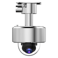 Caméra IP anti-explosion 4 Mpx - 1/1.8" Progressive Scan CMOS - Objectif motorisé 2.8 -12 mm AF - IR LEDs Portée 40 m - Boitier en acier inoxydable 304 résistant à la corrosion - Imperméabilité IP68
