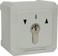 Contact à clé Ap/Enc 2 CTC NO/NF Maint. / Imp. + cyl. 3 clés