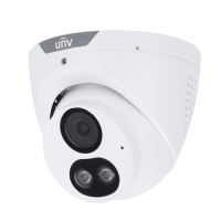 Caméra IP 5 Megapixel - Gamme Prime - Objectif 2.8 mm / WDR - Portée des LED IR 30 m | Dissuasion active - Algorithme IA | évite les fausses alarmes - Interface WEB, CMS, Smartphone et NVR