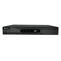 Enregistreur NVR pour caméra IP - 16 CH vidéo / 16 ports PoE - Résolution maximale 12 Mpx / Compression H.265+ - Bande passante 160 Mbps - Sortie HDMI 4K et VGA - Supporte 2 disques durs