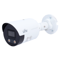 Caméra IP 2 Mégapixel - Gamme Easy - Objectif 2.8 mm / WDR - Portée des LED IR 30 m Lumiere blanche ColorHunter 30m Dissuasion active - Algorithme IA évite les fausses alarmes - Interface WEB, CMS, Smartphone et NVR