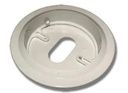 Adaptateur d'encastrement pour faux plafond RMK400AP pour détecteurs F-ECO1000. Lot de 10