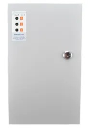 Alimentation Chargeur (secourue) en coffret métal PSX200, 230V AC / 12V DC (13,8V) / 5A, 196 x 324 x 89 mm, voyants d'état en façade, triple protection en sortie (court-circuit / surcharge / surtension)